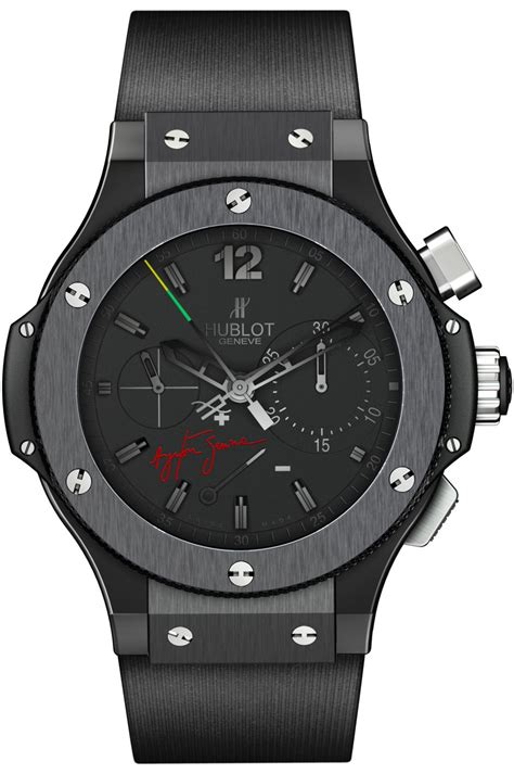 hublot big bang 309.cm.134.rx.aes07|Hublot Big Bang Ayrton Senna Black Dial Ceramic Rubber Men's .